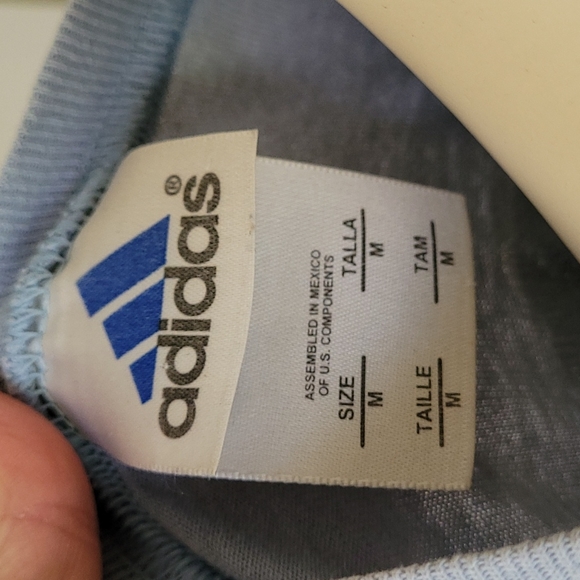 Adidas Official Game Gear long sleeved T..sized M...rad graphics!!! Vintage! - Picture 2 of 2